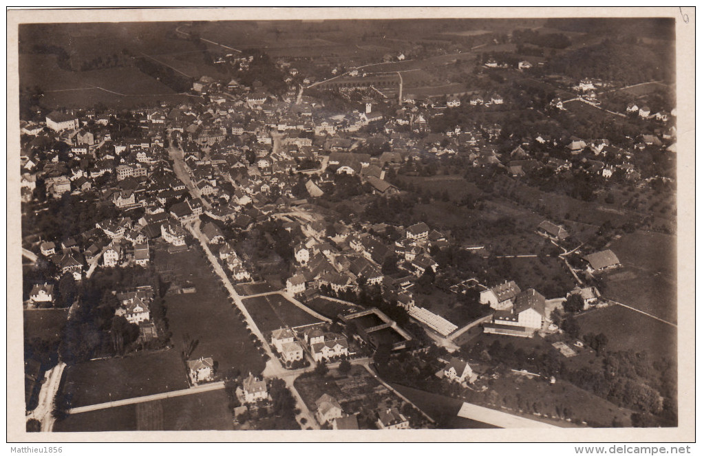 CP Photo 1919 LANGENTHAL - Une Vue Aérienne, Flieger-postkarte (A161, Ww1, Wk 1) - Langenthal