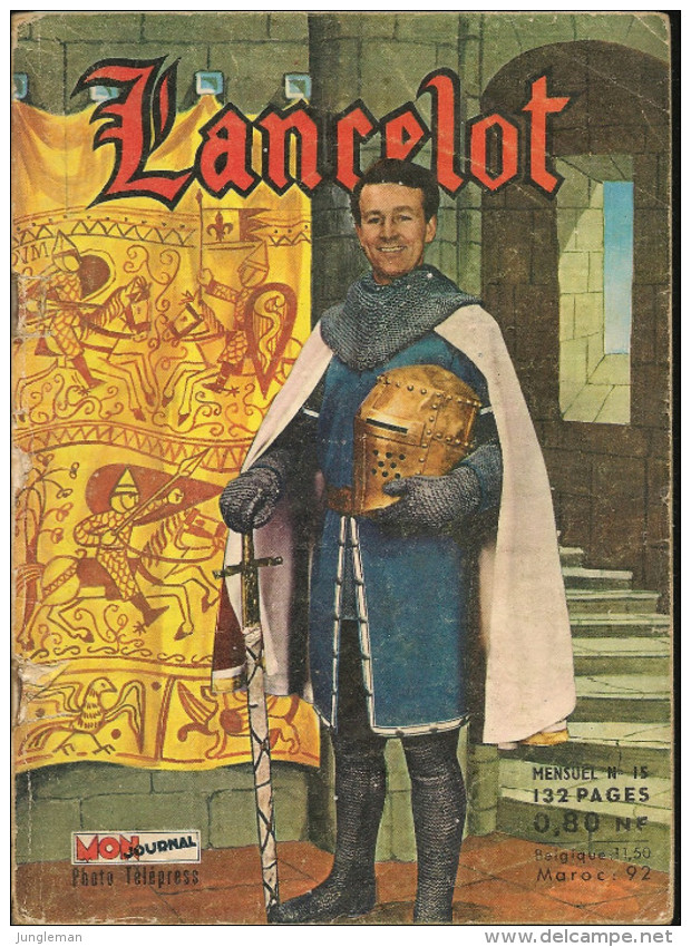 Lancelot N° 15 - Janvier 1963 - Avec Aussi Oreste (bande Humoristique) Et Tibor, Le Fils De La Jungle - BE - Lancelot