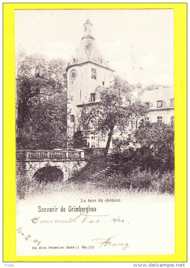 * Grimbergen - Grimberghen (Vlaams Brabant - Bruxelles) * (Ed Nels, Série 11, Nr 172) Tour Du Chateau, Kasteel, Rare - Grimbergen