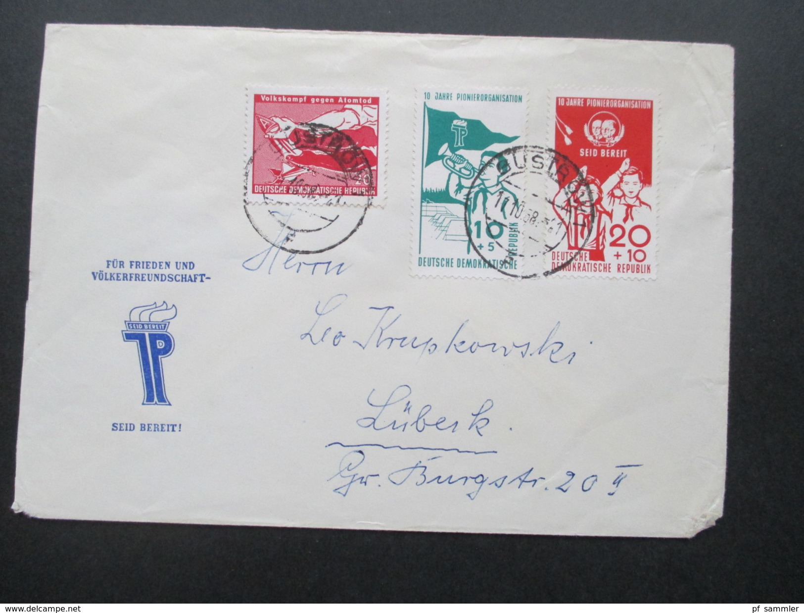 DDR Belegeposten 1958 - 1976 FDC / Einschreiben / Satzbriefe / Blocks / ZD Usw. 100 Belege! Stöberposten / Fundgrube?! - Collections