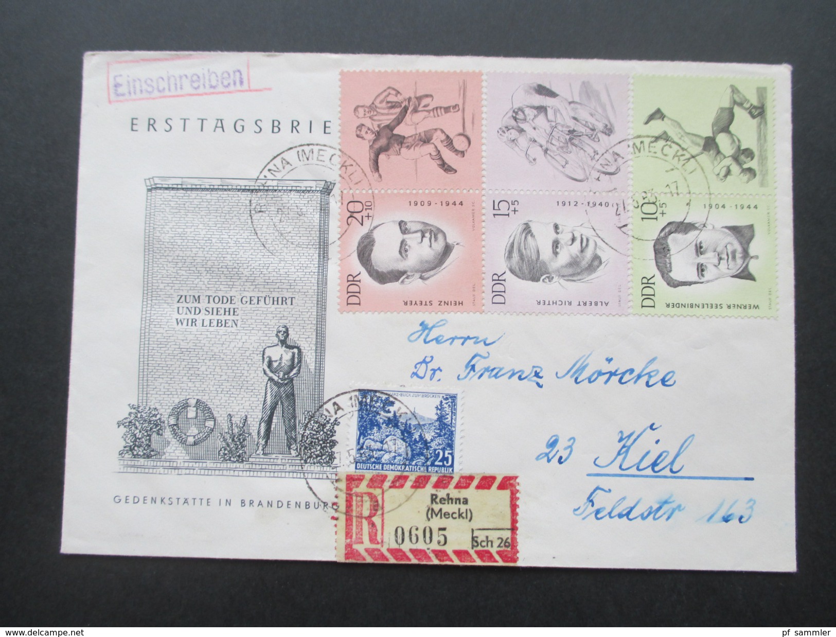 DDR Belegeposten 1958 - 1976 FDC / Einschreiben / Satzbriefe / Blocks / ZD usw. 100 Belege! Stöberposten / Fundgrube?!