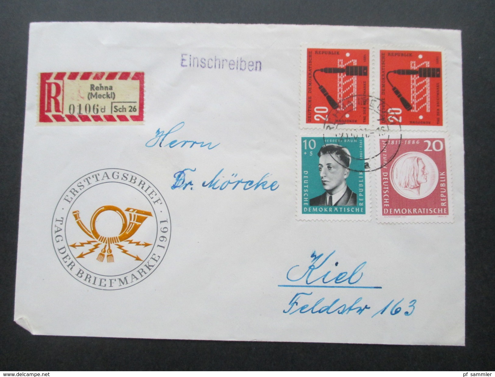 DDR Belegeposten 1958 - 1976 FDC / Einschreiben / Satzbriefe / Blocks / ZD usw. 100 Belege! Stöberposten / Fundgrube?!