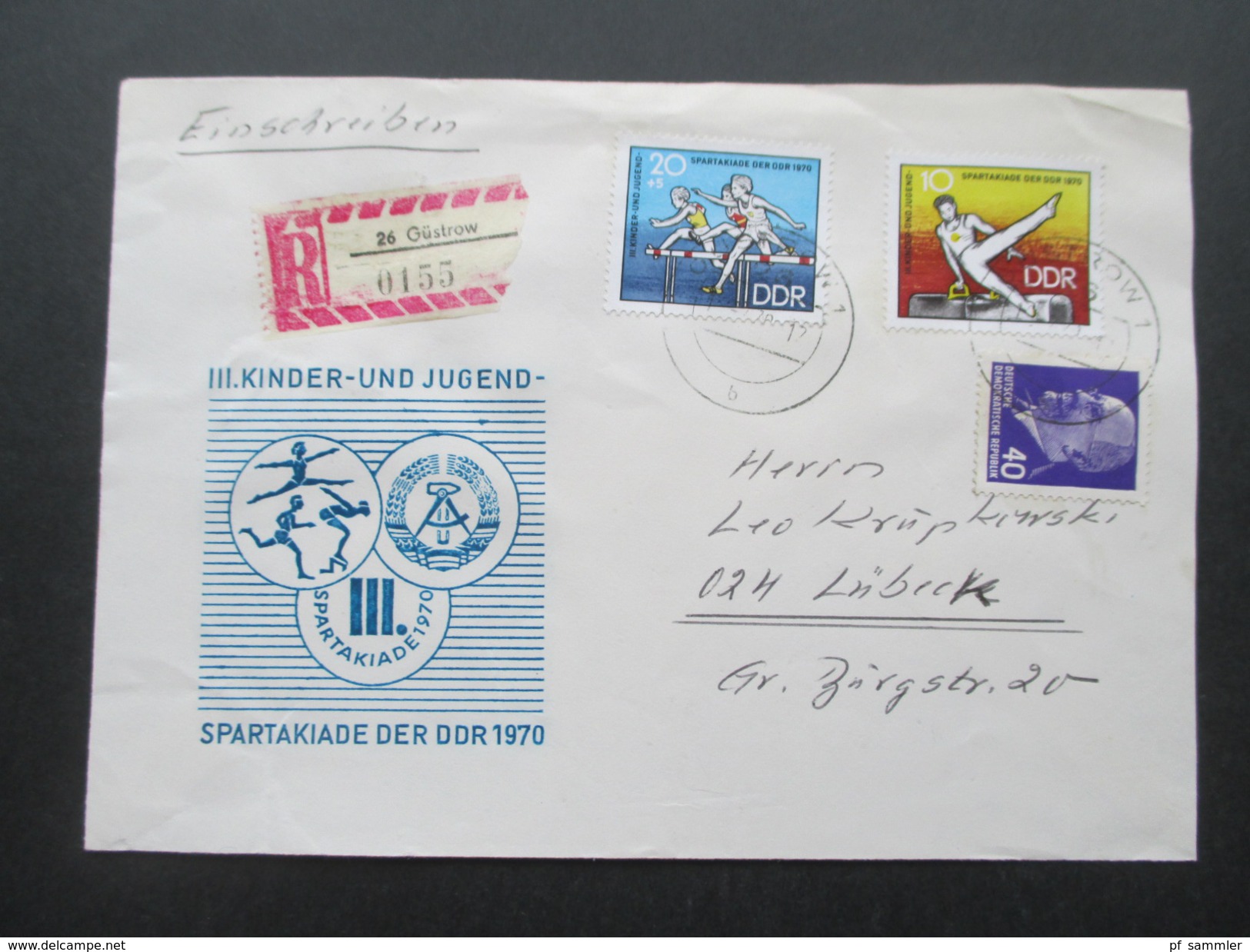 DDR Belegeposten 1958 - 1976 FDC / Einschreiben / Satzbriefe / Blocks / ZD usw. 100 Belege! Stöberposten / Fundgrube?!