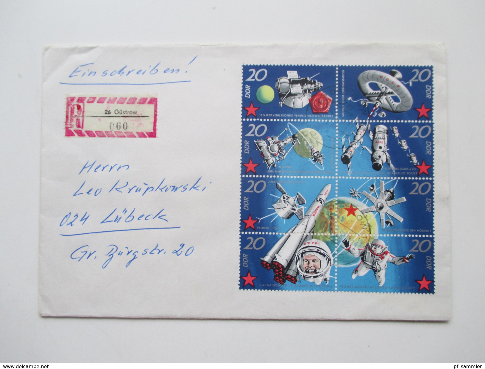 DDR Belegeposten 1958 - 1976 FDC / Einschreiben / Satzbriefe / Blocks / ZD usw. 100 Belege! Stöberposten / Fundgrube?!