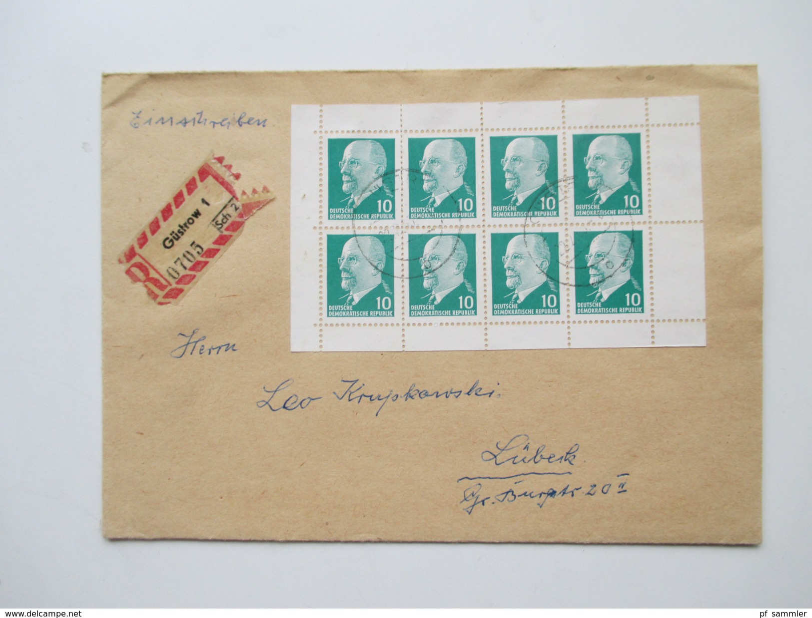 DDR Belegeposten 1958 - 1976 FDC / Einschreiben / Satzbriefe / Blocks / ZD usw. 100 Belege! Stöberposten / Fundgrube?!