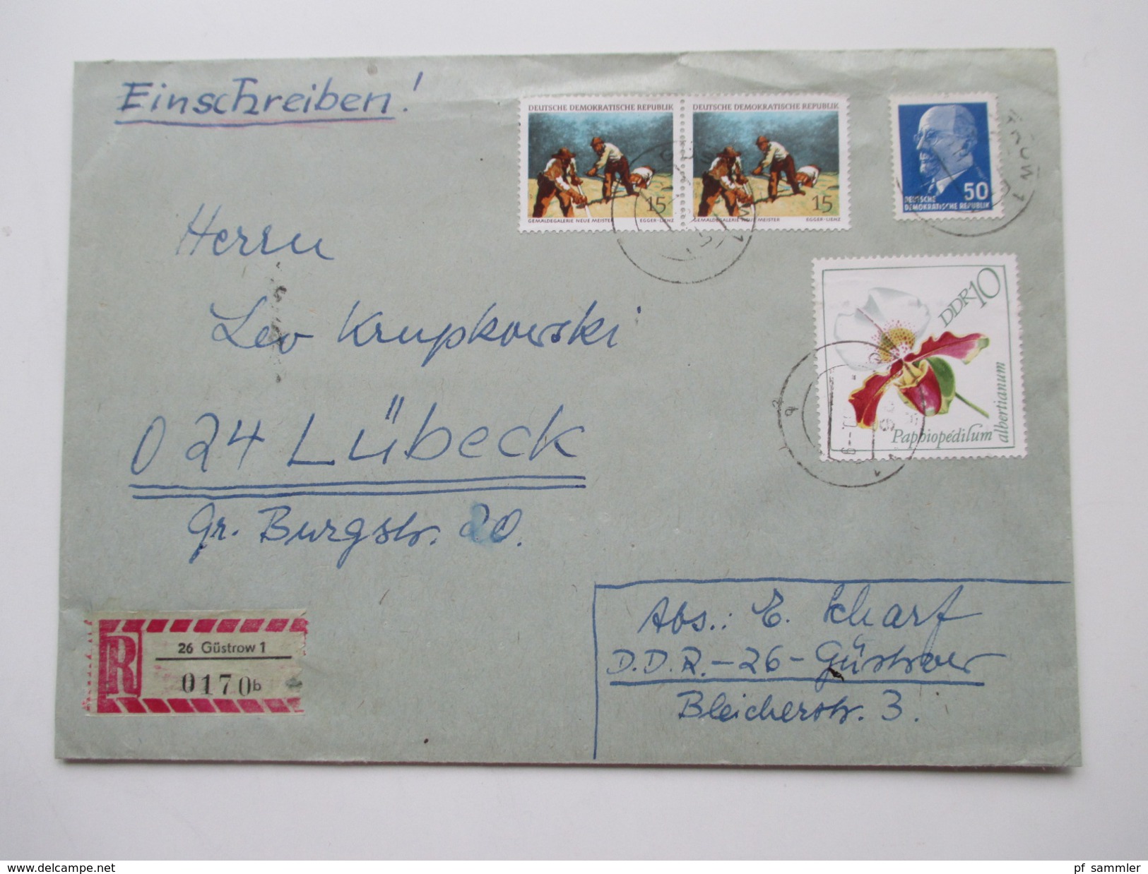 DDR Belegeposten 1958 - 1976 FDC / Einschreiben / Satzbriefe / Blocks / ZD usw. 100 Belege! Stöberposten / Fundgrube?!