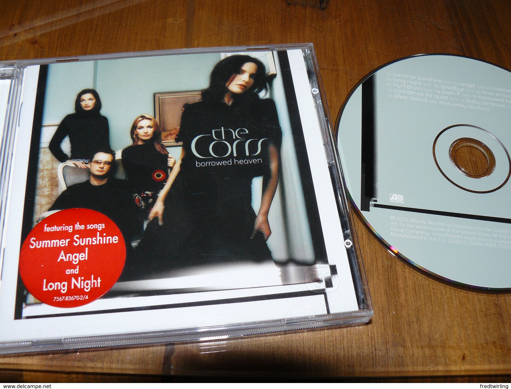 CD THE CORRS BORROWED HEAVEN - Disco, Pop