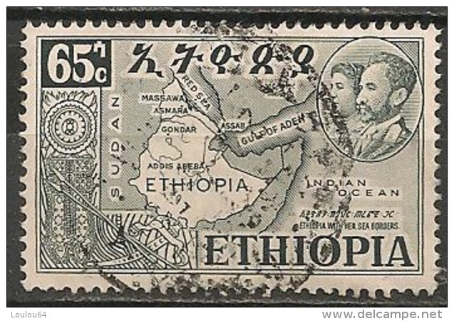 Timbres - Afrique - Ethiopie -1952 - 65 C - - Ethiopie