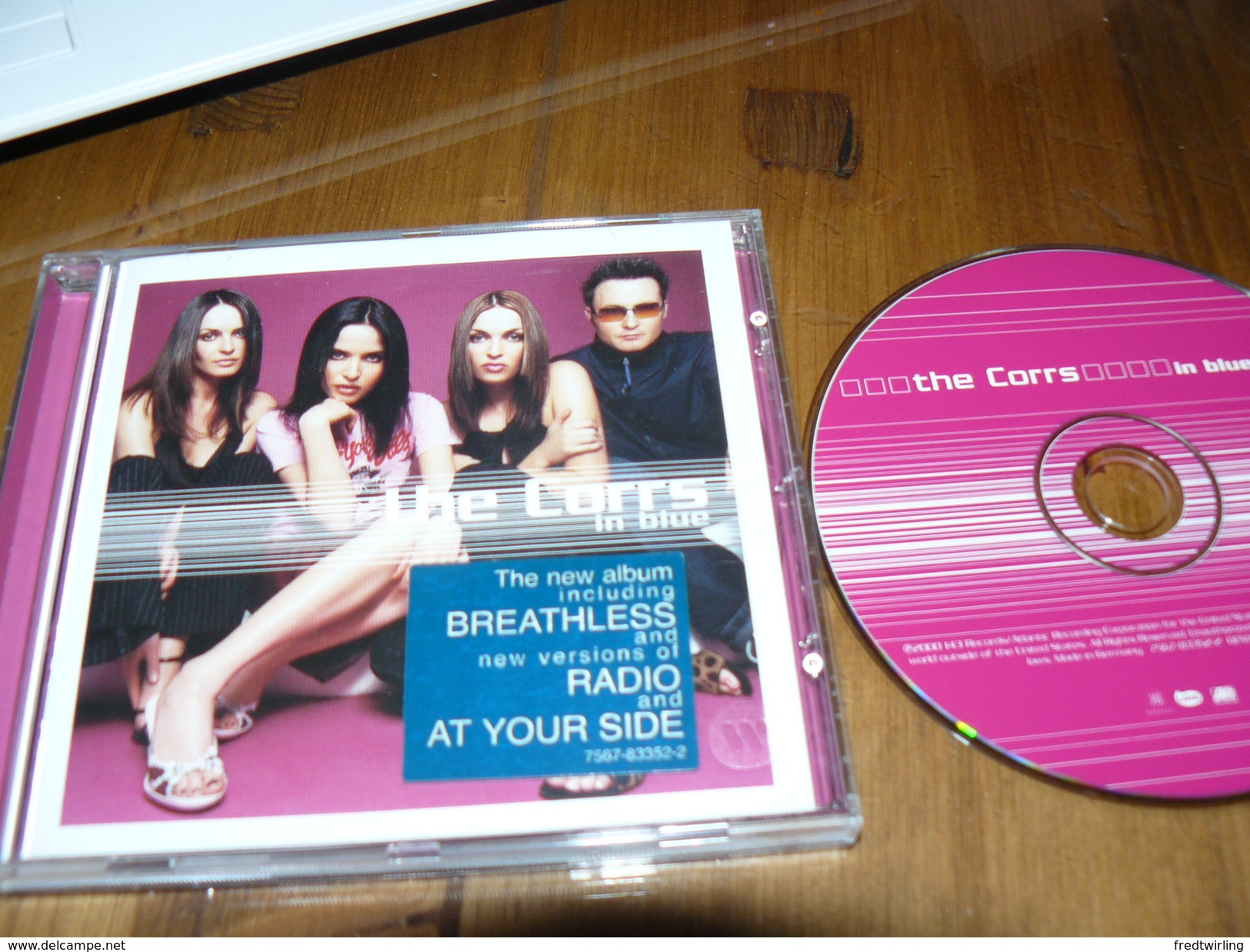 CD THE CORRS IN BLUE - Disco, Pop