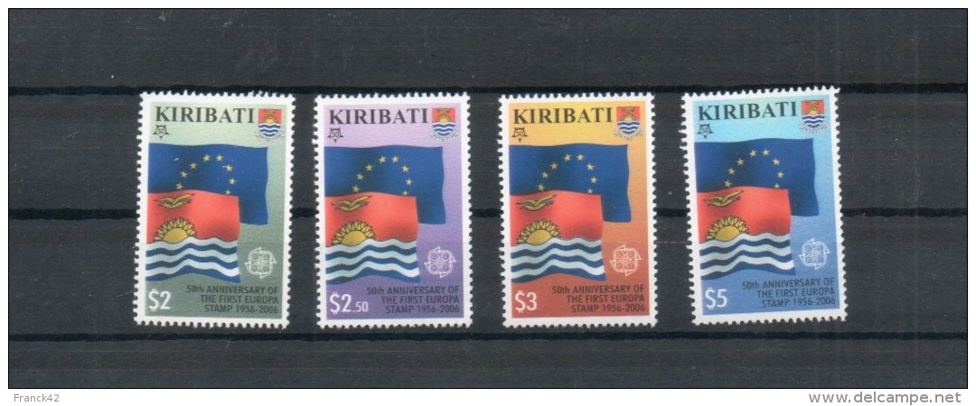 Kiribati. 50e Anniversaire émission Europa. - Kiribati (1979-...)
