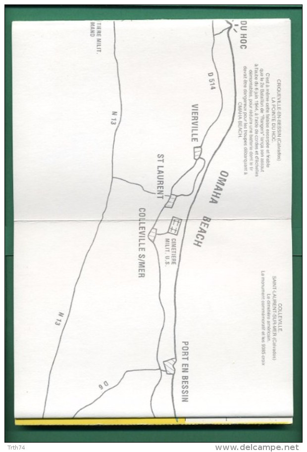 Débarquement En Normandie 6 Juin 1944  ( Dépliant 10 Vues )  Courseulles, Arromanches, Bayeux Editions Normandes - Autres & Non Classés