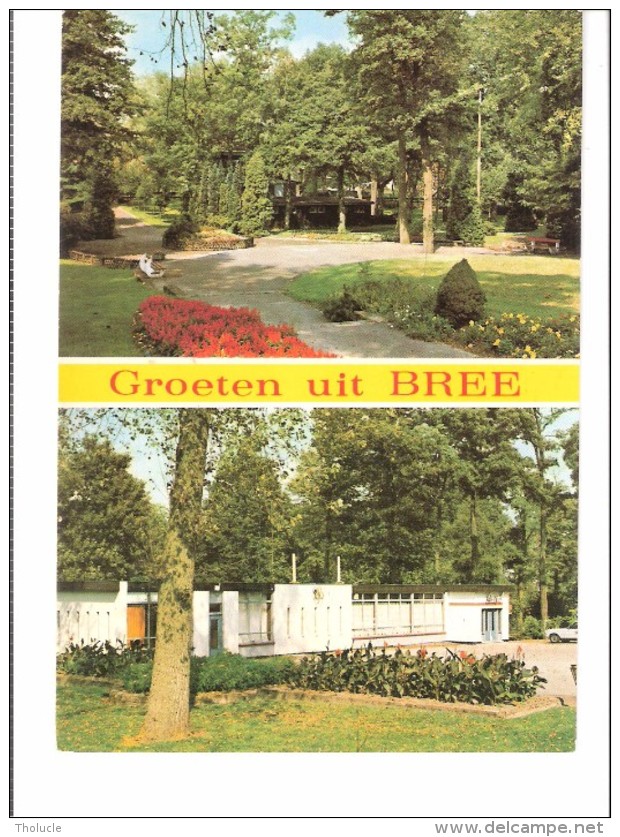 Groeten Uit Bree (Limburg)-Stadspark-Boneput-Flamme:Olympische Gemeente Van Vlanderen (scan)-Uitg. Papierhandel Gysen - Bree