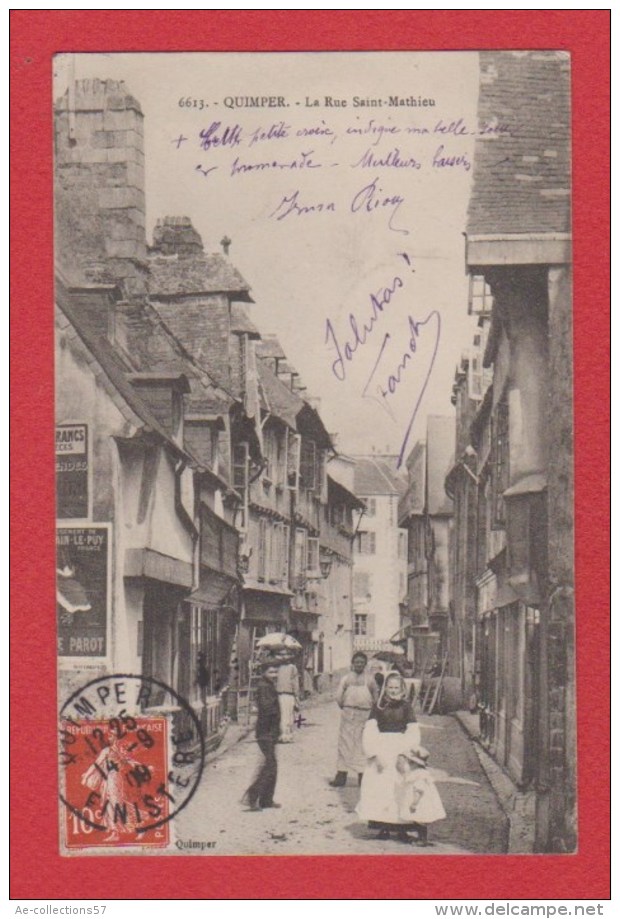 Quimper  -- La Rue St Mathieu - Quimper