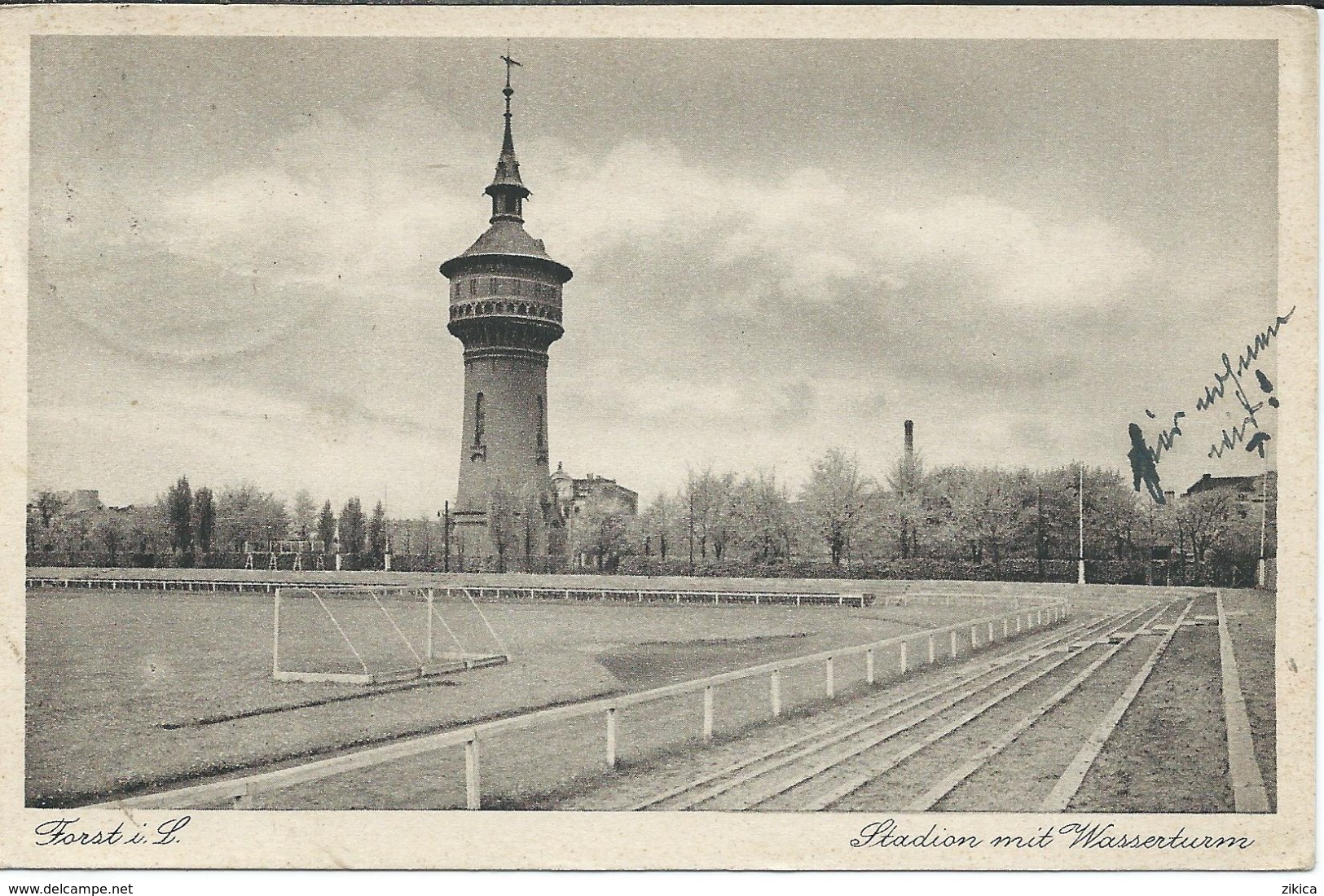 BERLIN.Stadion Mit Wasserturm.01.01,1929. POSTCARD STADIUM STADIO STADE ESTADIO - Stades