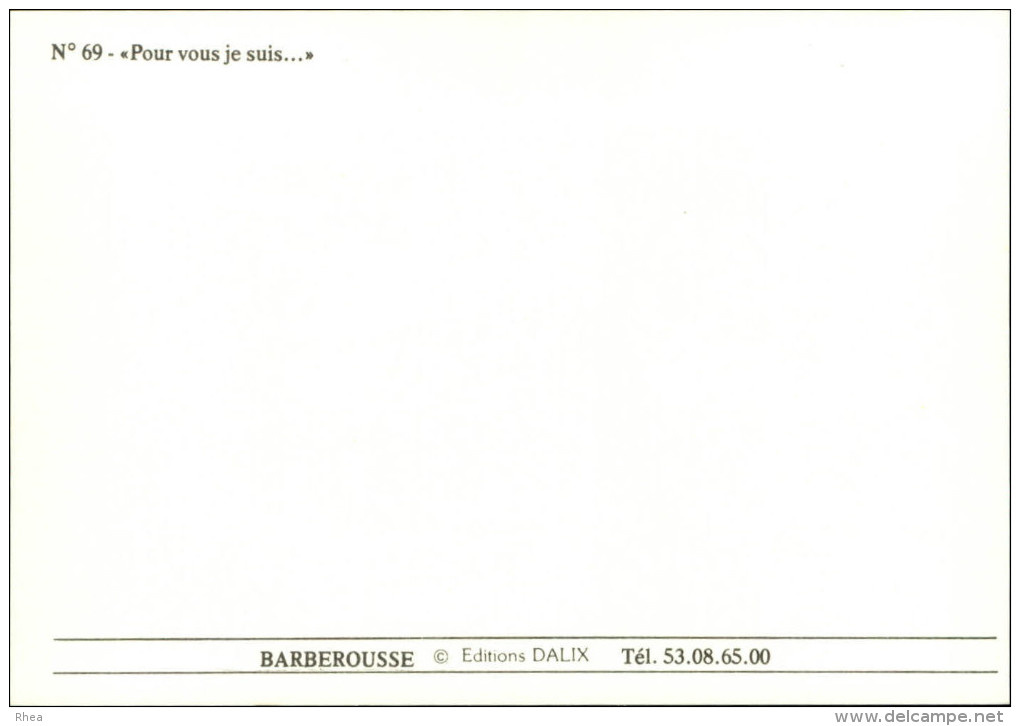 ILLUSTRATEURS - Carte Illustrée Par BARBEROUSSE - Barberousse