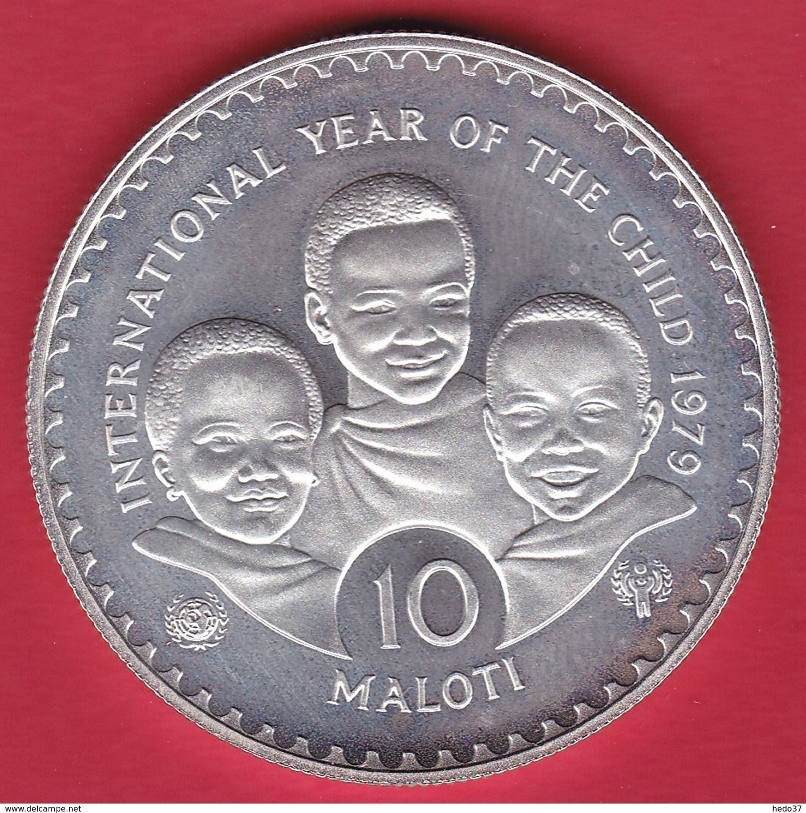 Lesotho - 10 Maloti - Argent - 1979 - Lesotho