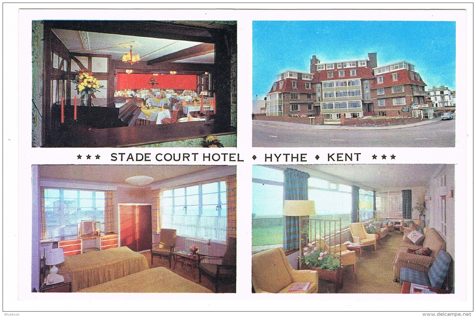 RB 1130 -  Multiview Postcard - Stade Court Hotel - Hythe Kent - Other & Unclassified