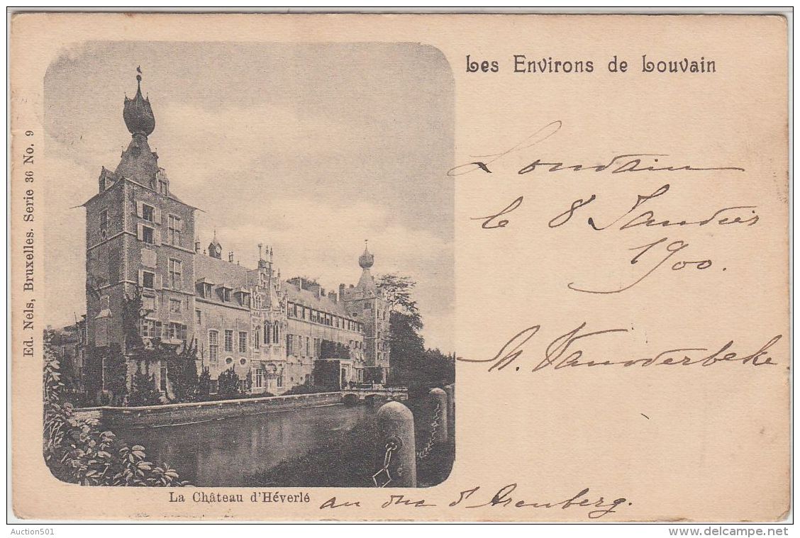 28138g  CHATEAU D'HEVERLE  - KASTEEL - 1900 - Leuven