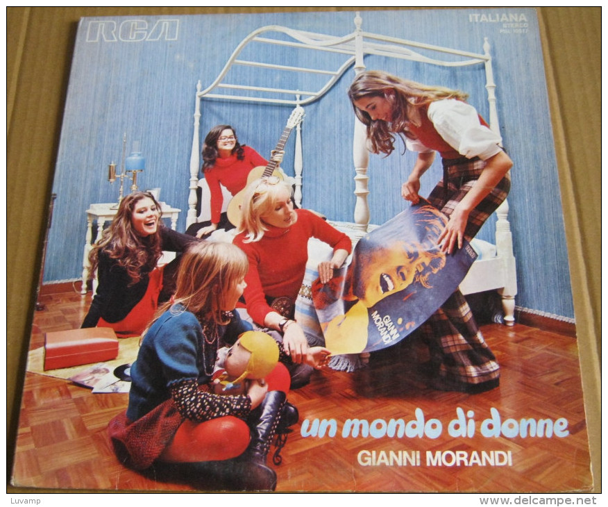 GIANNI MORANDI 1971 - RCA -N. 10517 PSL - UN MONDO DI DONNE (140616) - Disco, Pop