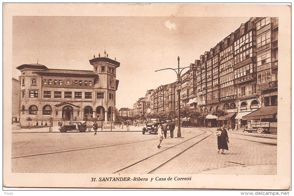 31. SANTANDER - RIBERA Y CASA DE CORREOS - Cantabria (Santander)