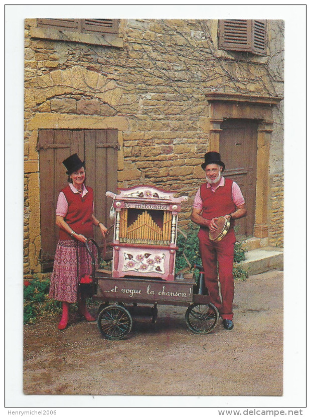 Vosges - 88 - Saulxures Manivelles A Ritournelles Michel Et Rolande Orgue Musique Métier - Saulxures Sur Moselotte