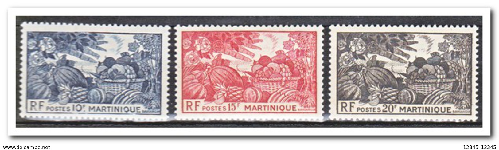 Martinique 1947, Postfris MNH, Fruit - Postage Due