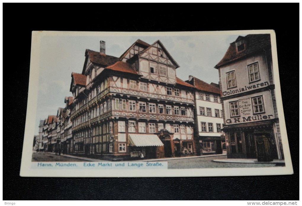 96- Hann. Münden, Ecke Markt Und Lange Strasse - Hannoversch Muenden