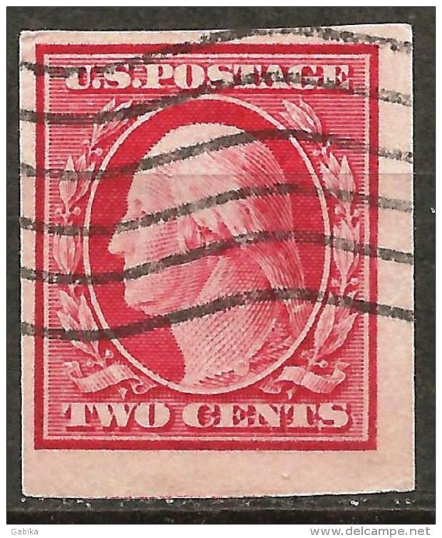 Usa 1908-09 Scott 344 Used Imperforate - Oblitérés