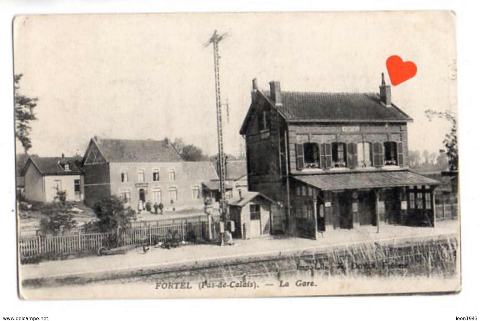 12465-LE-62-FORTEL-La Gare - Sonstige & Ohne Zuordnung