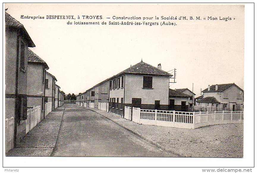 Entreprise Despeyroux à Troyes : Construction Pour La Société D'HBM "Mon Logis" Du Lotissement De St André Les Vergers - Autres & Non Classés