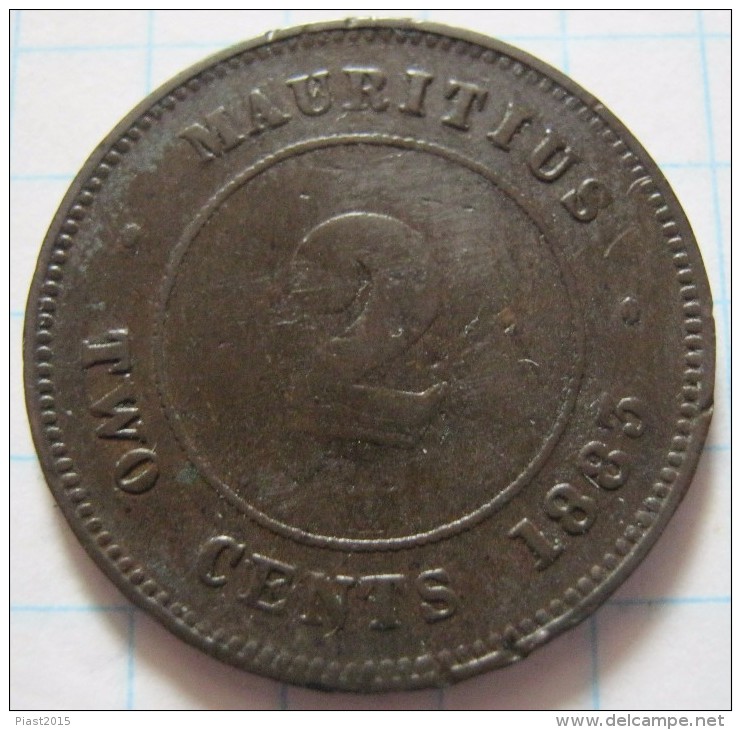 Mauritius 2 Cents 1883 - Maurice