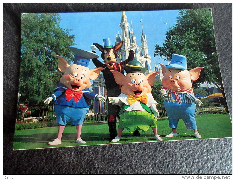 CP - Walt Disney World - The Three LittlePigs - Who's Afraid ? - Orlando