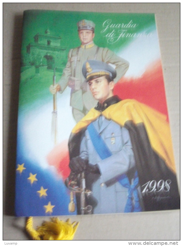 1998 - CALENDARIO STORICO GUARDIA DI FINANZA ( CART 66) - Formato Grande : 1991-00