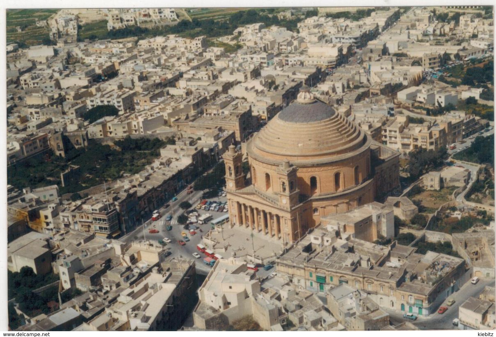 Malta - Stadtansicht  Gelaufen 1998 - Malte