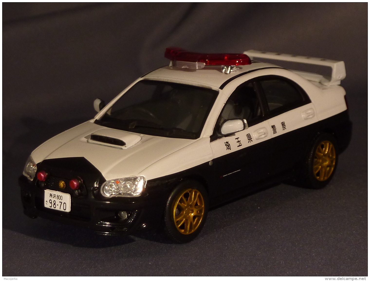 Norev 800071, Subaru Impreza WRX Police (J), 2003, 1:43 - Norev