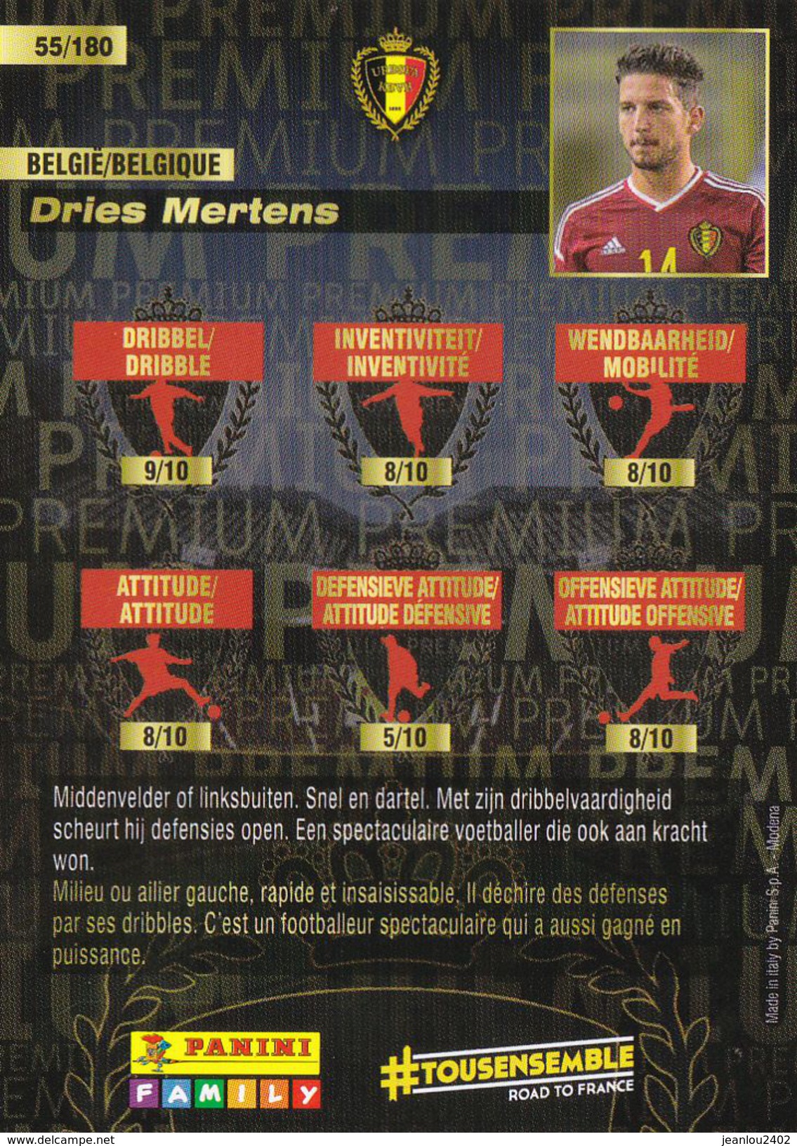 Dries MERTENS - Autres & Non Classés