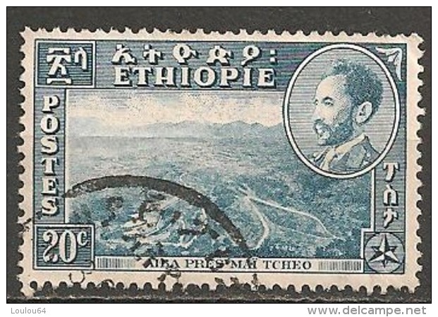 Timbres - Afrique - Ethiopie -1955-1956 - 20 C - - Ethiopie