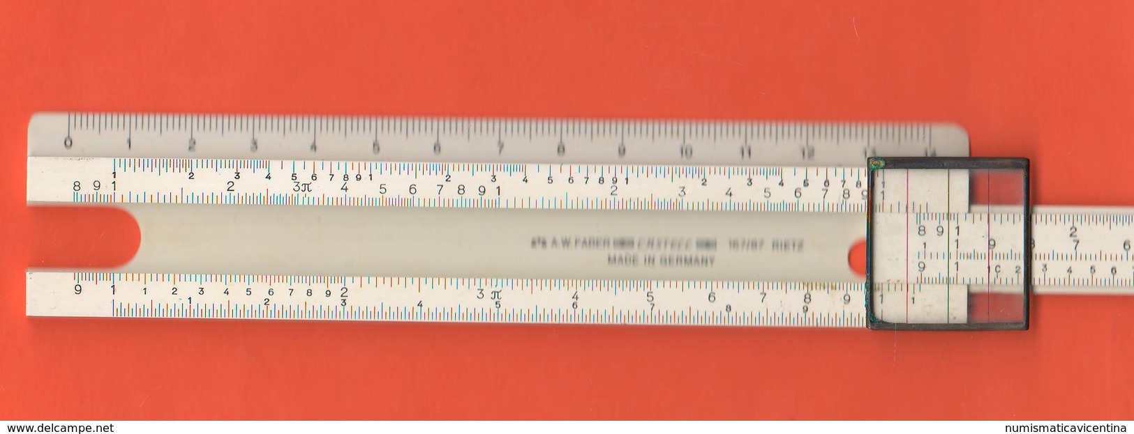 Regolo Matematico Anni 70 Funzionante - Altri & Non Classificati