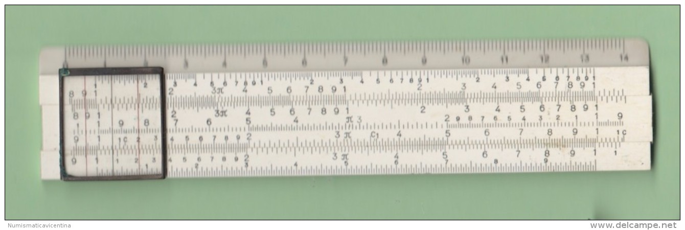 Regolo Matematico Anni 70 Funzionante - Altri & Non Classificati