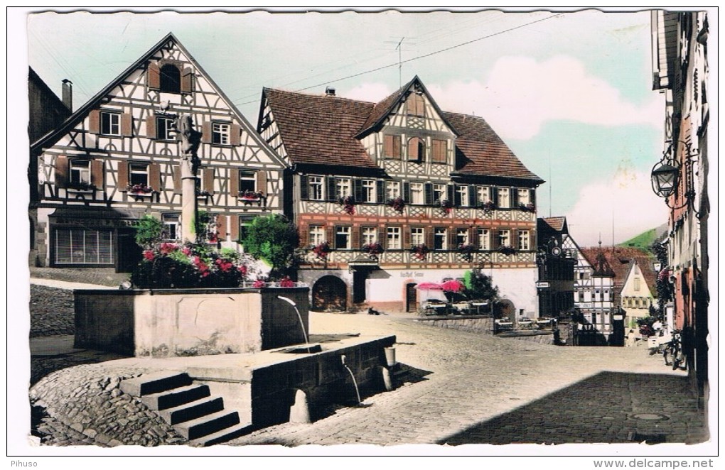 D6774     SCHILTACH : Marktplatz - Rottweil