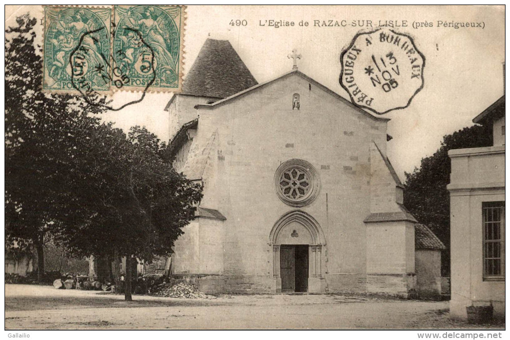 L'EGLISE DE RAZAC SUR LISLE PRES PERIGUEUX - Other & Unclassified