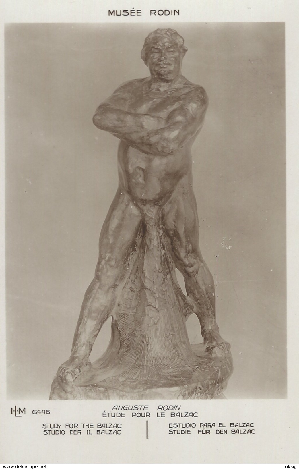 Auguste Rodin - Study For The Balzac  S-3083 - Sculpturen