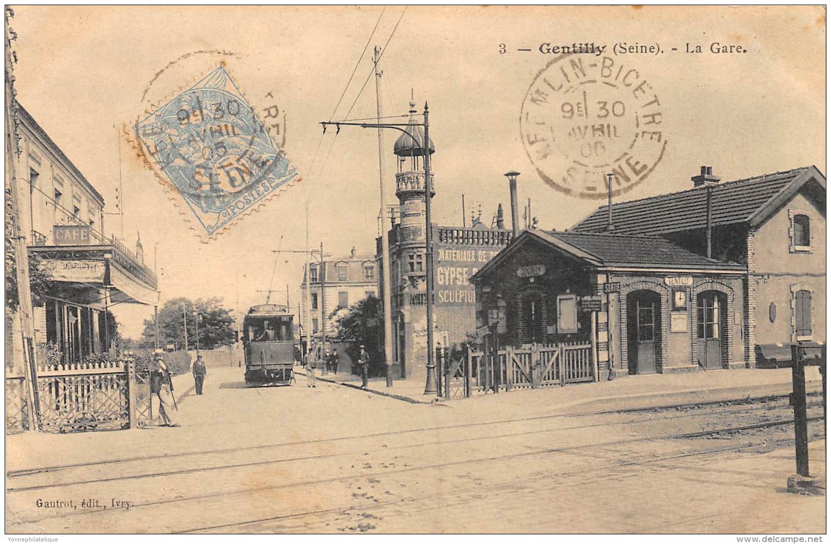 94 - VAL DE MARNE / Gentilly - La Gare - Beau Cliché - Gentilly