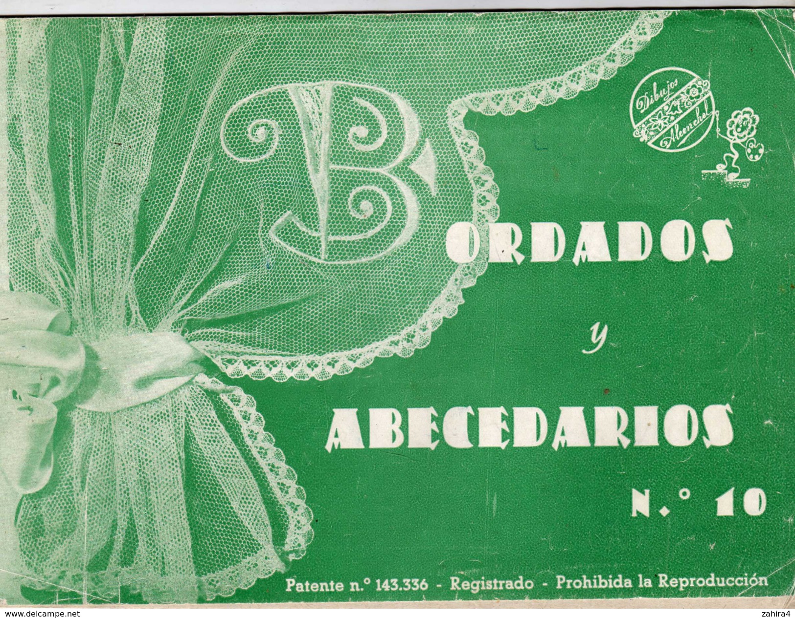 Diburos Aleonchel - Bordados Y Abecedaros N° 10 - Patente N° 143.336 - Valencia - Praktisch