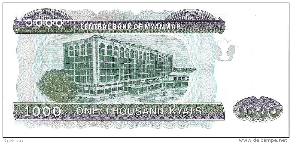 Myanmar - Pick 80 - 1000 Kyats 2004 - Unc - Myanmar