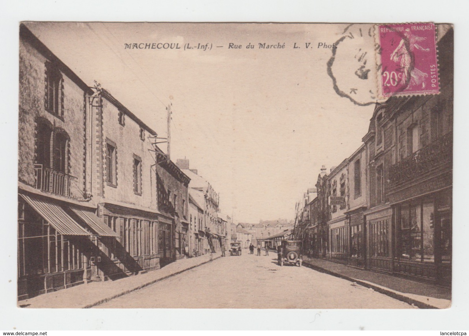 44 - MACHECOUL / RUE DU MARCHE - Machecoul