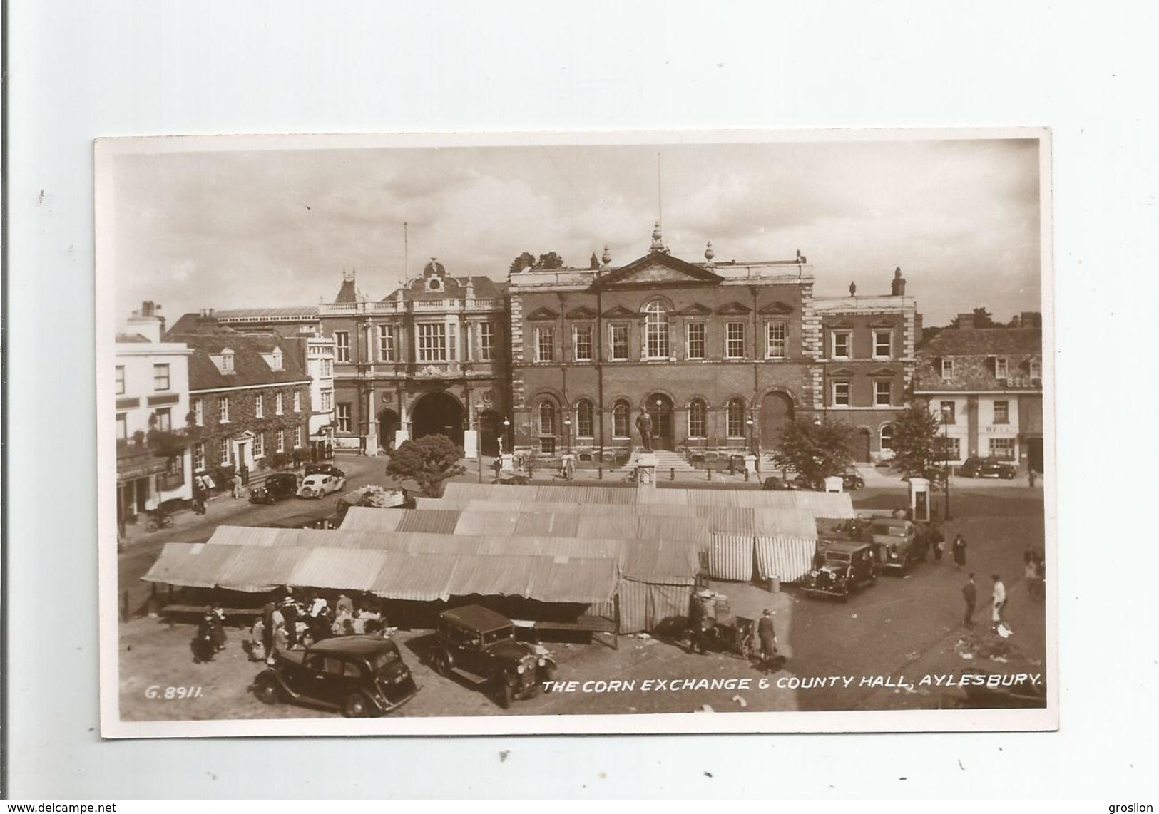 AYLESBURY 8911 THE CORN EXCHANGE AND COUNTY HALL - Buckinghamshire