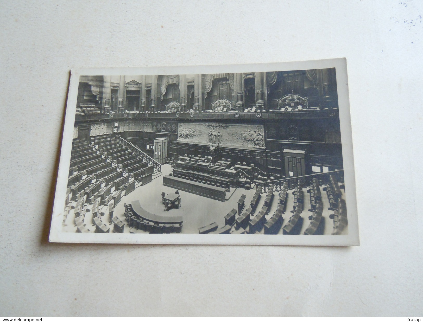 CARTOLINA ROMA PALAZZO PARLAMENTO AULA - Stazione Termini