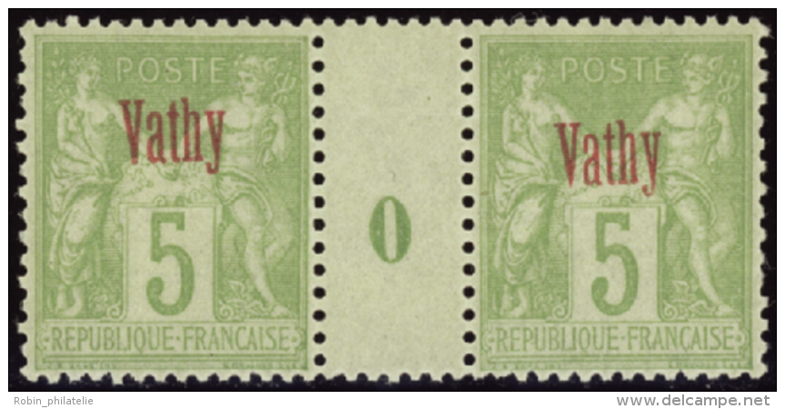 N° 2 5c Vert-jaune Millésime 0 Qualité: ** Cote: 300&nbsp; &euro; - Other & Unclassified