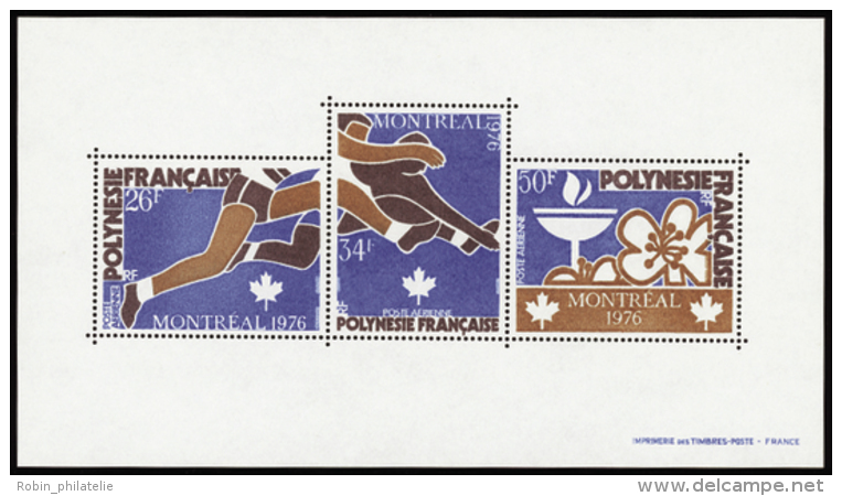 N° 3 Jeux Olympiques De Montréal 1976 Qualité: ** Cote: 105&nbsp; &euro; - Sonstige & Ohne Zuordnung